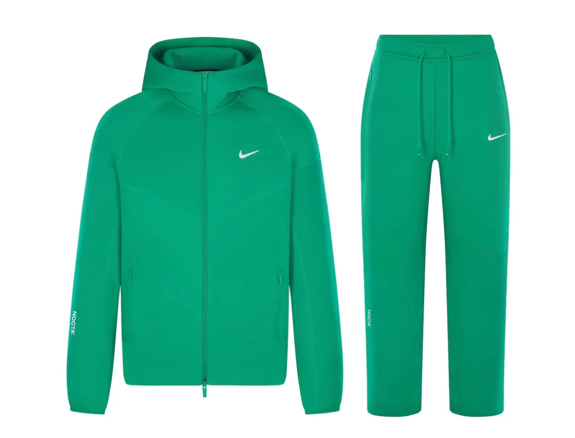 Tech fleece Hoodie & Joggers Green