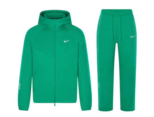 Tech fleece Hoodie & Joggers Green