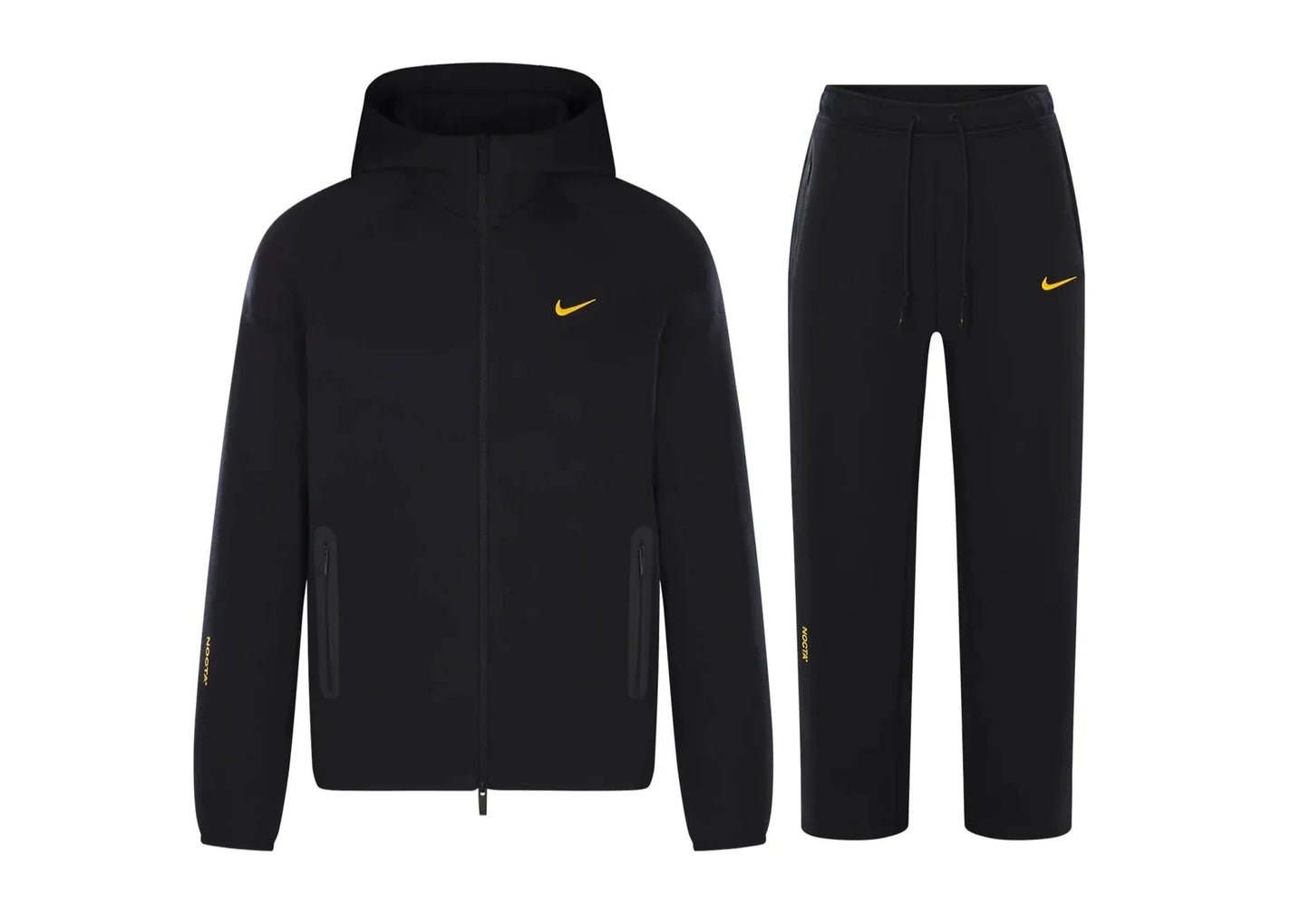 Tech fleece Hoodie & Joggers Black